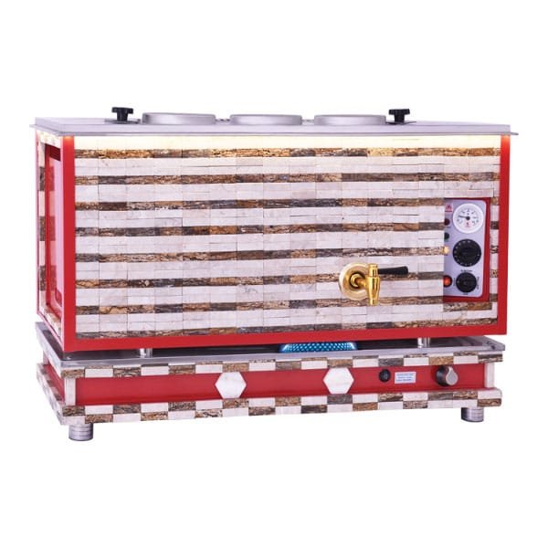 Natural Stone Active Plus Mistik Desenli Traverten FO3 Çay Kazanı