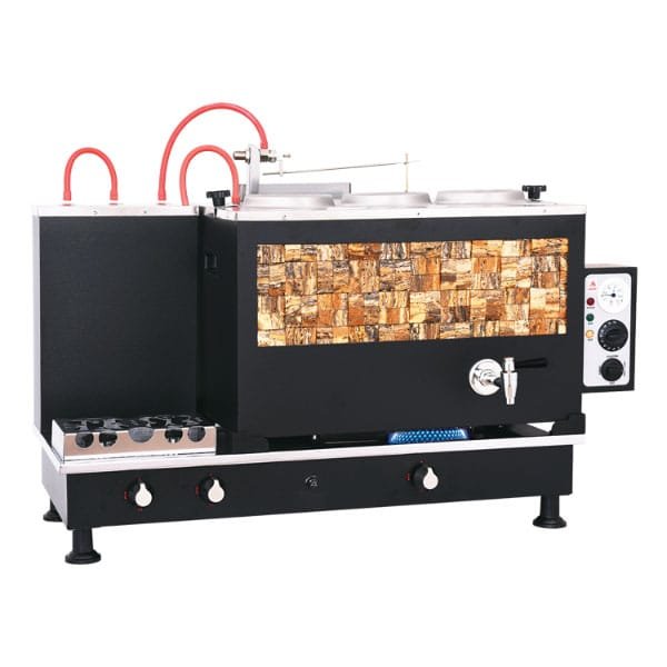 Natural Stone Mistik Desenli Traverten Full Otomatik FO3 Çay Kazanı