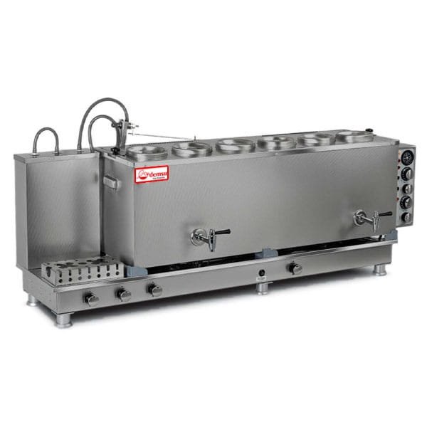 Inox Gazlı Elektrikli İç Krom Dış Inoks 6DM